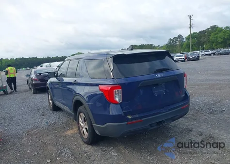 2022 Ford Police Interceptor from USA, damaged, VIN 1FM5K8AB7NGA01803